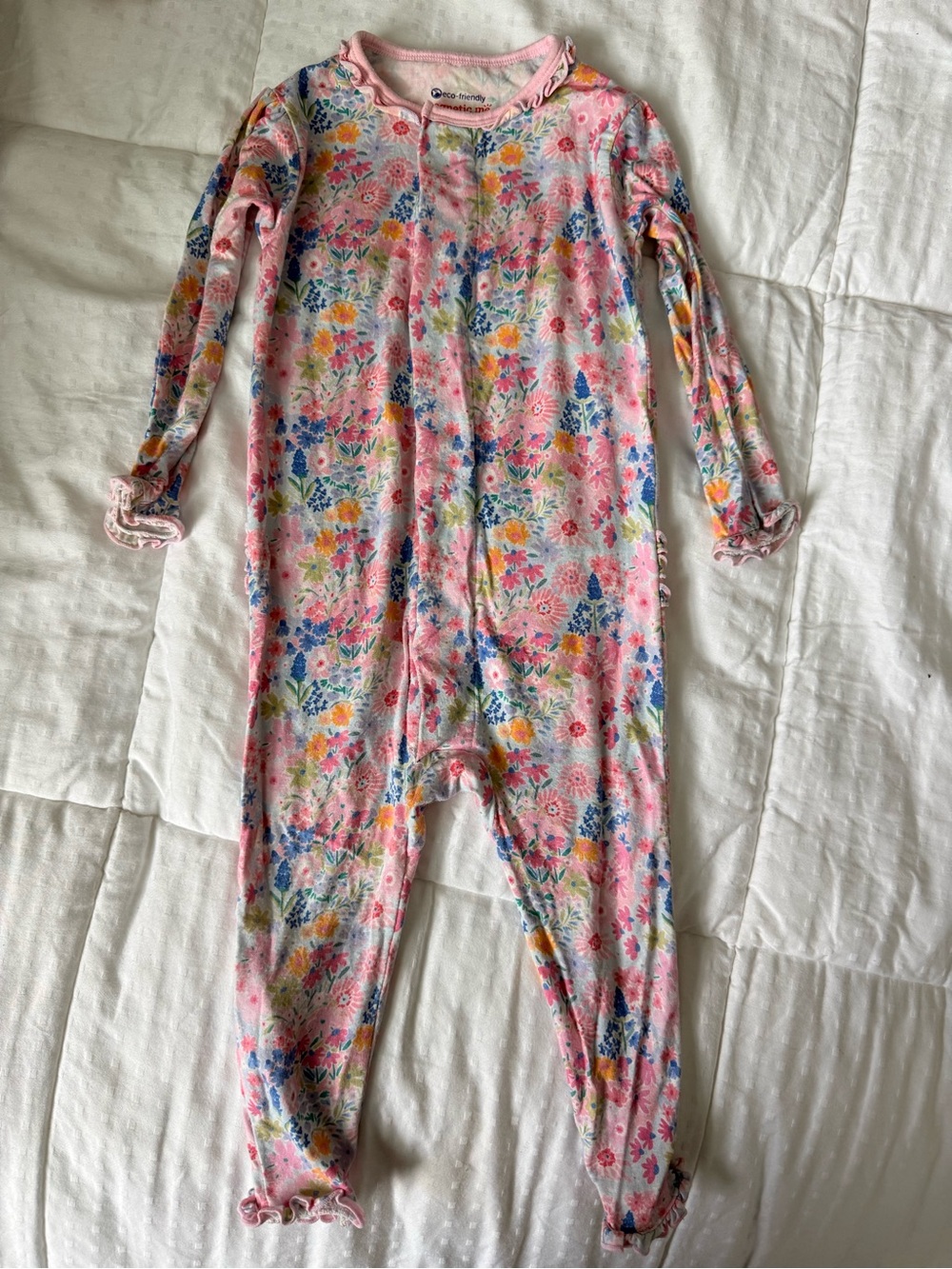 Magnetic Me Pink Floral Long-Sleeve Pajamas